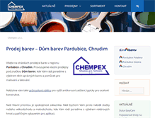 Tablet Screenshot of chempex.eu
